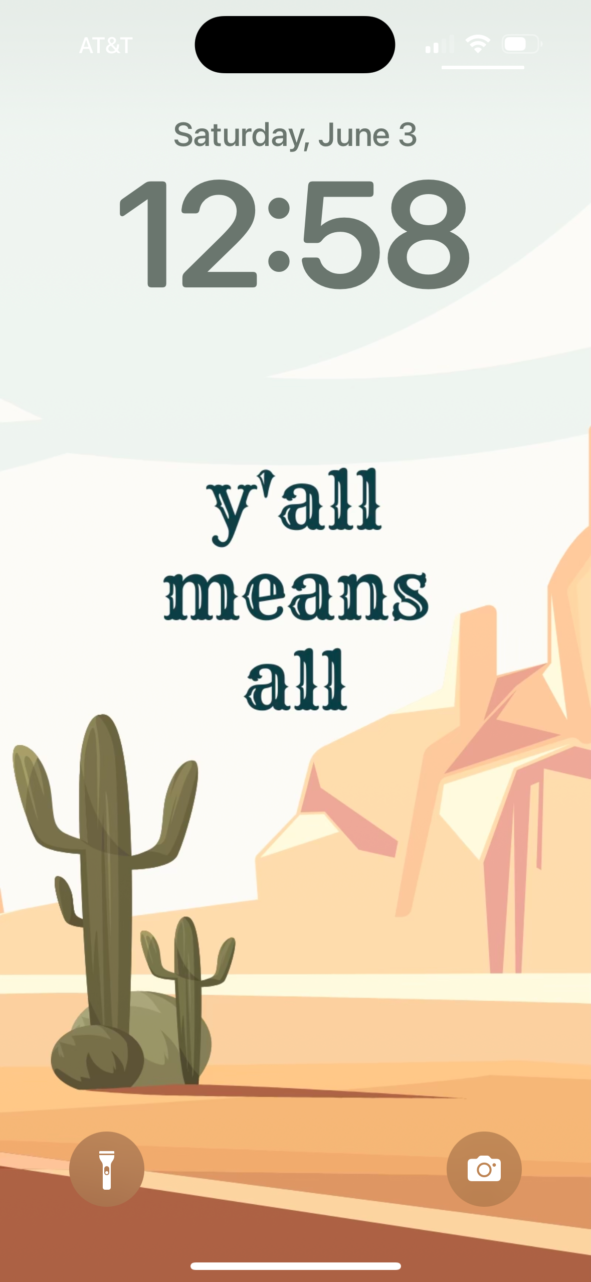 "y'all means all" Phone Wallpaper