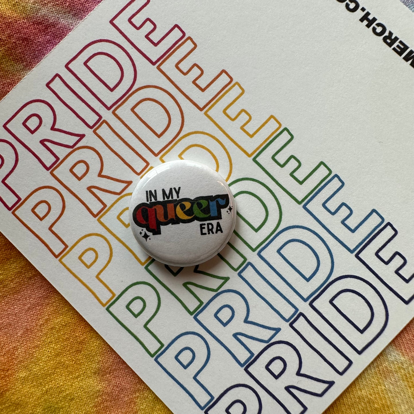 "in my queer era" Button