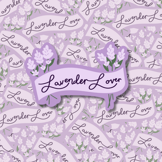 [PRE-ORDER] "lavender lover" Sticker